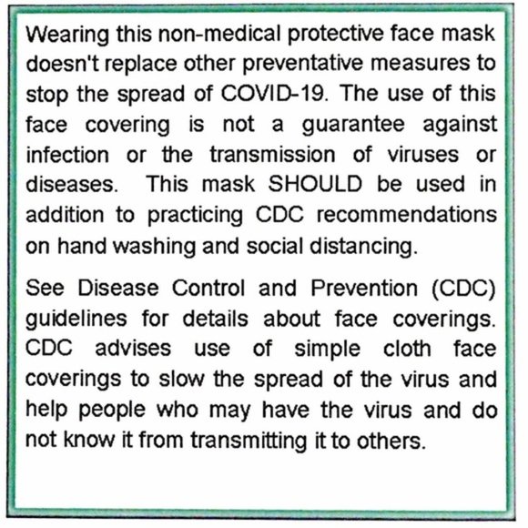 RED TRUCKS SCENIC 100% COTTON 3-LAYER MASK… - Picture 5 of 10